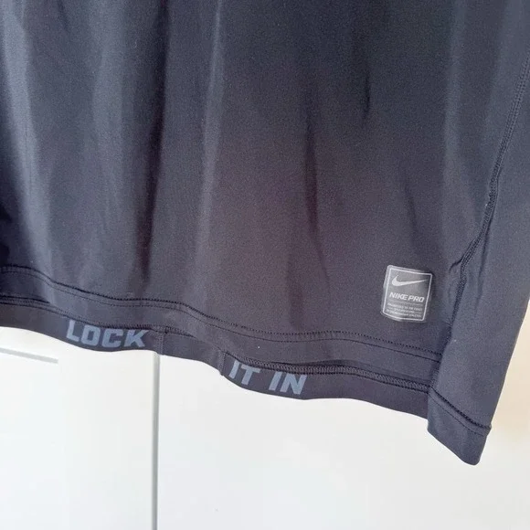 NIKE Pro Dri-Fit LARGE Compression‎ Football Skull Shirt Mens- RARE - Picture 3 of 10